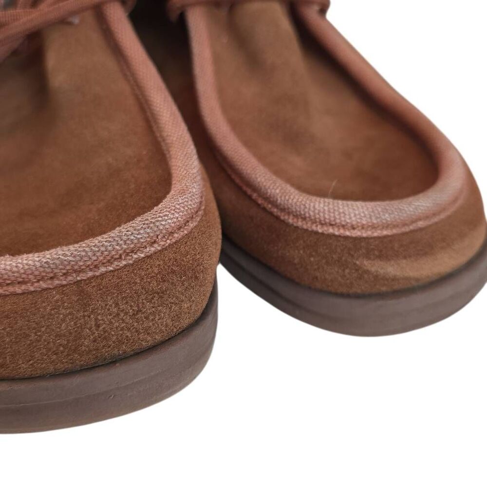 Hey Dude Men's Size 8 Brown Suede Wally Mid Gripr Warmth Winter Dudes Shoes - Picture 6 of 9